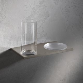 Держатель стакана и мыльницы Keuco Edition 400 11556059000 никель шлифованный