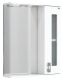 Шкаф-зеркало с подсветкой Onika Кристалл 205818 правый 58см белый