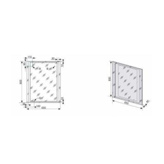 Зеркало Style Line Прованс 65 СС-00000444