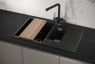 Мойка кухонная Granula 7808, ТУРМАЛИН