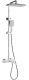 Душевая стойка Gappo G2483-50 с термостатом белый/хром