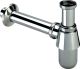 Сифон для раковины SantiLine SL-113 боковой выпуск хром
