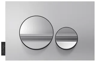 Клавиша смыва Jacob Delafon E20859-CP-MTC матовый и глянцевый хром