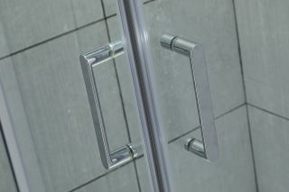 Душевой уголок Orange E04-100TCR без поддона 100х100, стекло прозрачное