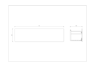 Полка настенная Boheme Space 10966-G 60 см золото