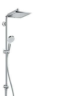 Душевая стойка Hansgrohe Crometta E 240 1jet Showerpipe Reno Ecosmart 27289000
