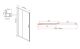 Душевая дверь Vincea Garda VDS-1G110CH 110 см