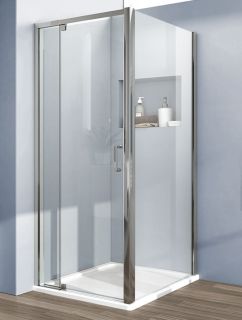 Душевой уголок Vincea Intra VSR-1I809080CL 80/90 x 80 см