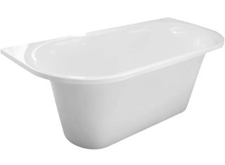 Ванна из литьевого мрамора Эстет Lira silk ФР-00014538 170x80см белый матовый