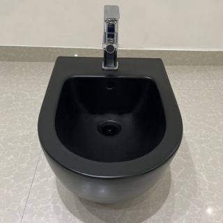 Биде CeramaLux 2197-1MB подвесное черное