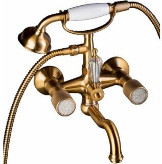 Смеситель для  ванны Boheme (душевой комплект) ROYAL, , переключатель SW золото