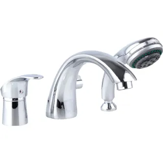 Смеситель на борт ванны Frap H21 F1121 хром