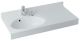 Раковина подвесная Акватон Отель левая 100см белый 1A70073NOT01L