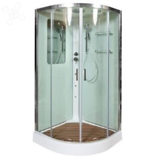 Душевая кабина Deto А09 с гидромассажем 90х90х220 см