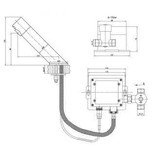 Смеситель для раковины Lemark Project (LM4653CE)