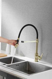 Смеситель для кухни Rose R133Q бронза