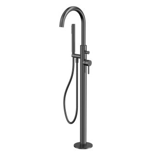 Напольный смеситель для ванны WHITECROSS Y YY1233GM оружейная сталь