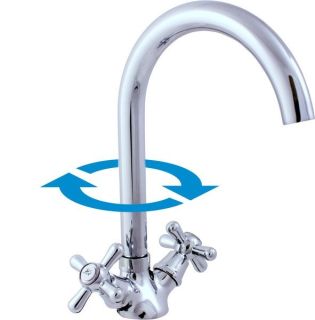 Смеситель для кухни Rav Slezak Morava Retro MK120.5/4 хром