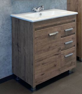 Тумба Runo Палермо 70 напольная под умывальник Teffy 70 (00-00004157)