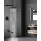 Душевой комплект ALMAes Ruver TVZ-8830 чёрный