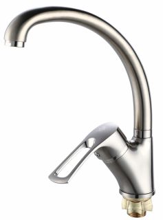 Смеситель для кухни РМС SL142SS-999F нержавеющая сталь