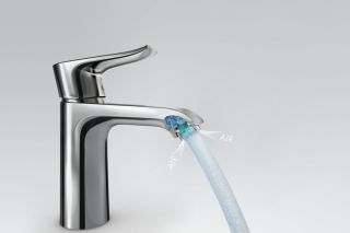 Смеситель Hansgrohe Metris 31080000 для раковины с д/к