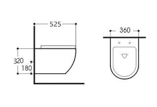 Комплект унитаза с инсталляцией Aquatek Set Aquatek Европа с сиденьем Микролифт