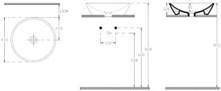 Раковина Allen Brau Fantasy 45 4.11019.20 Белая