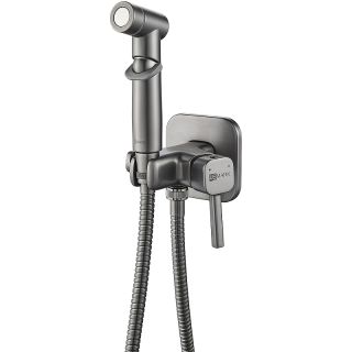 Смеситель с гигиеническим душем Lemark Solo LM7165GM