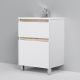 Тумба под раковину AM.PM X-Joy M85A-FSX0602WG-WCC0602WG белый 60 см