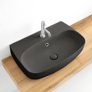 Раковина Kerasan Nolita 534031*1  черная 50 см