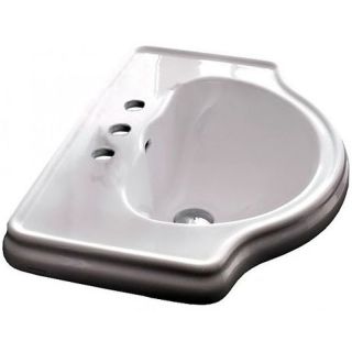 Раковина Kerasan Retro 103001*3 белая 62 см