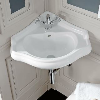 Раковина Kerasan Retro 103201*1 белая 57.5 см