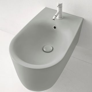 Биде подвесное Kerasan Nolita 532559*1 серое