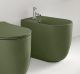 Биде напольное Kerasan Nolita 532011*1 Verde muschio