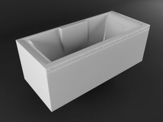 Акриловая ванна Vayer Casoli 180x80 Гл000006808 без гидромассажа