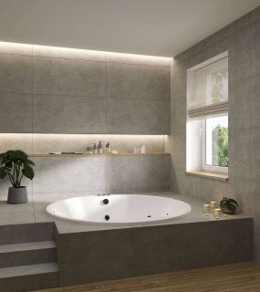 Акриловая ванна Vayer Eva 180x180 Гл000025681 без гидромассажа