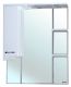 Зеркало-шкаф с подсветкой Bellezza Дрея 85см левый белый 00000001068