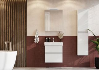 Тумба под раковину Roca Oleta 857639501 56.4 см белая