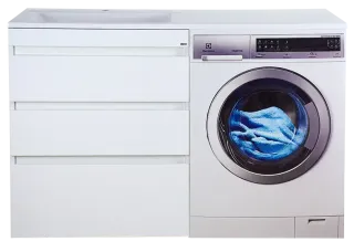 Напольная тумба под раковину Misty Фостер 100 R УТ000008418 белый