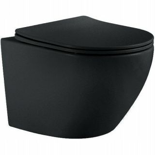 Подвесной унитаз Aquatek Европа AQ1901-MB с сиденьем Микролифт