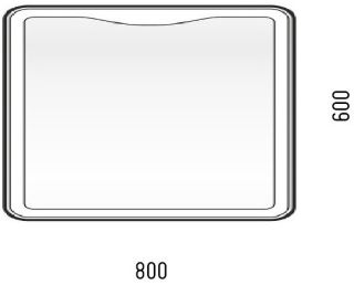 Зеркало с подсветкой Corozo Орли 80см SD-00000920