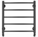 Полотенцесушитель водяной Domoterm Калипсо П5 500x500 чёрный