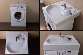 Раковина над стиральной машиной Stella Polar Бьянка 60см белый SP-00000797