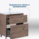 Тумба под раковину Aquanet Алвита New 344126 50 см дуб веллингтон табак