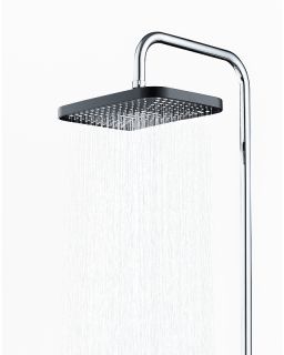 Верхний душ Orange S14TSb черный