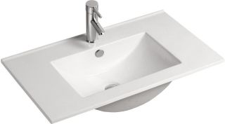 Мебельная раковина SantiLine SL-2102 (80) белый