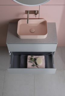 Тумба под раковину Allen Brau Infinity 100 1.21003.PWM подвесная Папирус матовый