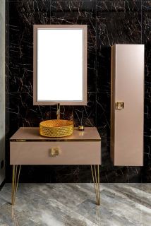 Зеркало с подсветкой Armadi Art Dolce 567-Rose 70 см пыльная роза