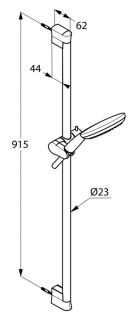 Душевой гарнитур Kludi Freshline хром 6794005-00